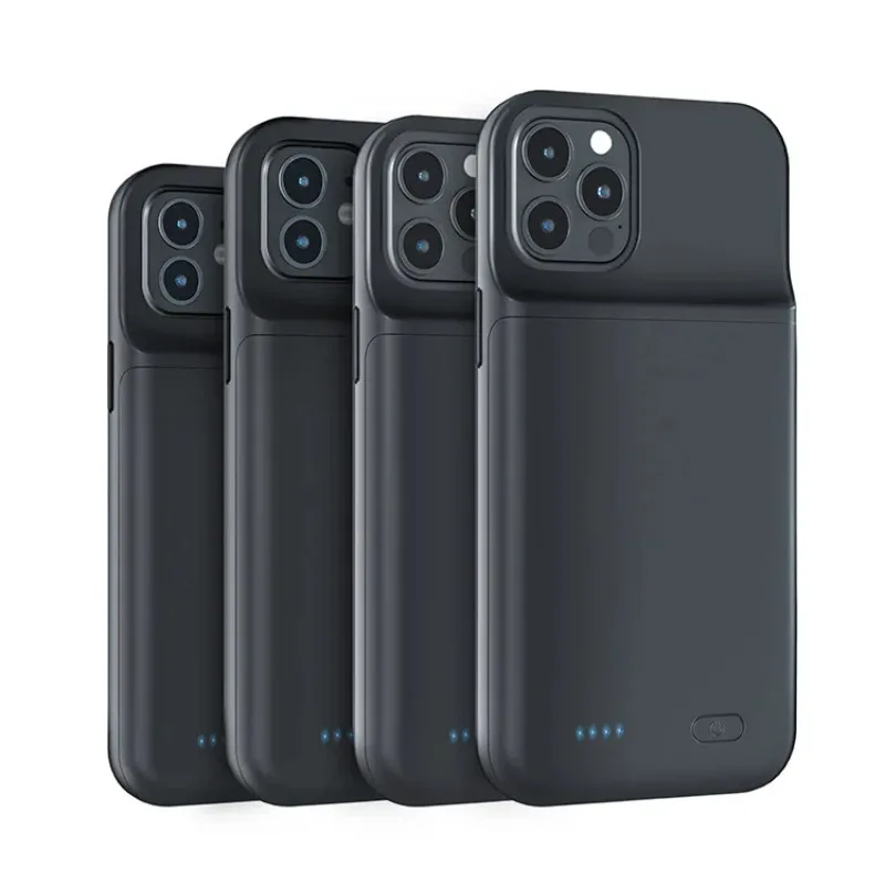 Новый чехол для зарядки внешнего аккумулятора для iPhone 16, 15, 14, 13, 12, 11, чехол для внешнего аккумулятора телефона для 6, 6s, 7, 8 Plus Se2020