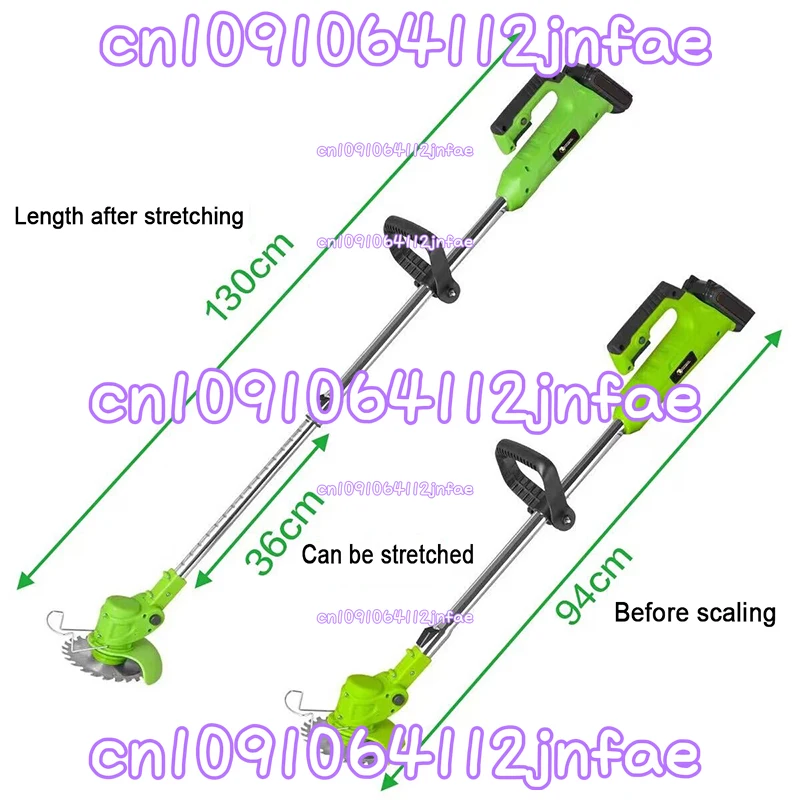 

Садовые электроинструменты, электрическая газонокосилка, аккумуляторная бесщеточная газонокосилка 24 В, складной мощный резак