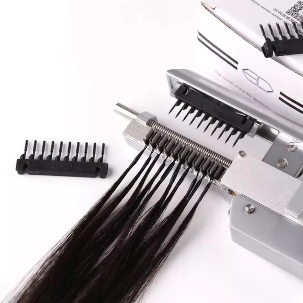 6D Hair Extension Machine, 30-Minute Finish, 6D Hair Connector for Wig and Virgin Hair, Fast Installation