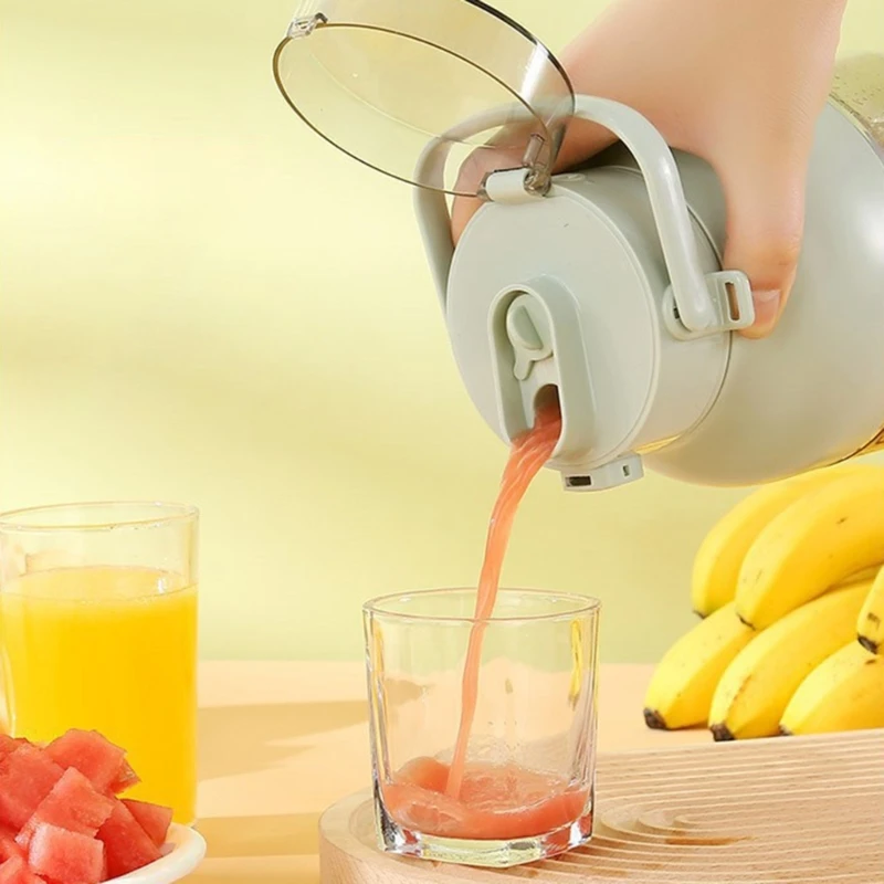 Простая в использовании электрическая соковыжималка, миксер для фруктов, машина для смешивания продуктов, большие соковыжималки