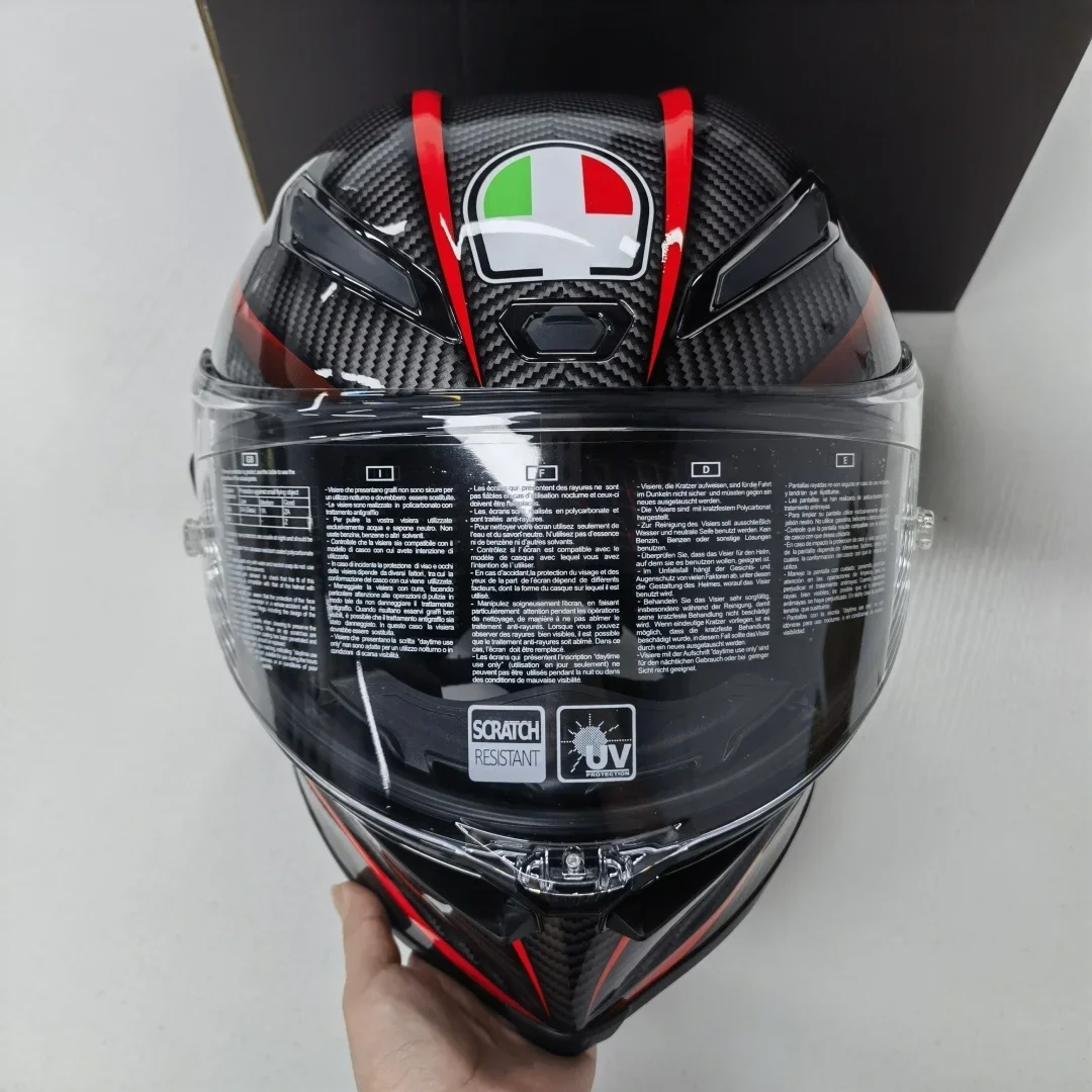 

Unisex Brand Pista Full Face Helmet Motorcycle Helmet Off-Road Racing Safety Protective Helmet ECE DOT Approved Cycling Helmet