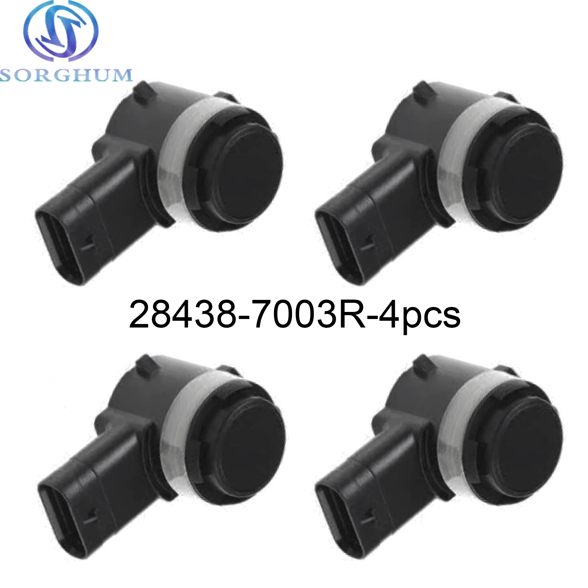 

4pcs 28438-7003R 284387003R PDC Parking Sensor Car Parktronic Assist System For Nissan Infiniti