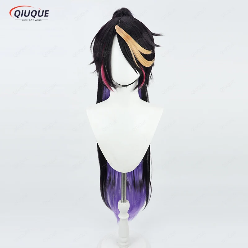 New! VTuber NIJISANJI ShuYamino Cosplay Wig Shu Yamino Long Wig Heat Resistant Synthetic Hair Anime Party Wig + Free Wig Cap