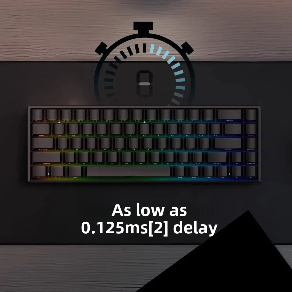 Mars 68 PRO magnetic axis mechanical keyboard gaming keyboard 0 dead zone plug and unplug RGB light wired wireless selectable