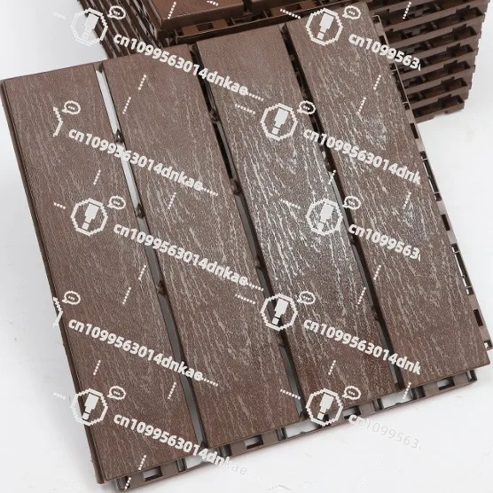 imitation-plastic-floor-plastic-assembly-outdoor-anti-corrosion-wood-floor-tiles-waterproof-wood-grain