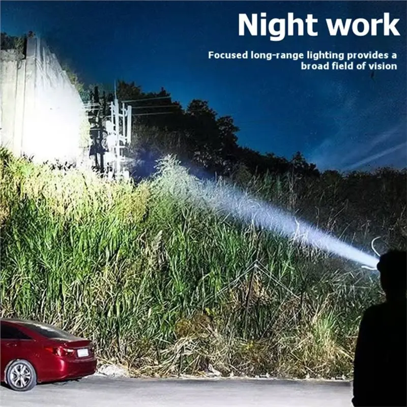 A02F-KL5LM Rechargeable LED Work Light Waterproof For Mining Headlamp Light Explosion-Proof Cap Lamp For Fishing view 6