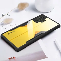 For Xiaomi Poco F4 GT Phone Case Hard [Blade] Shockproof Slim Crystal Clear Cover For POCOF4 GT funda Casing