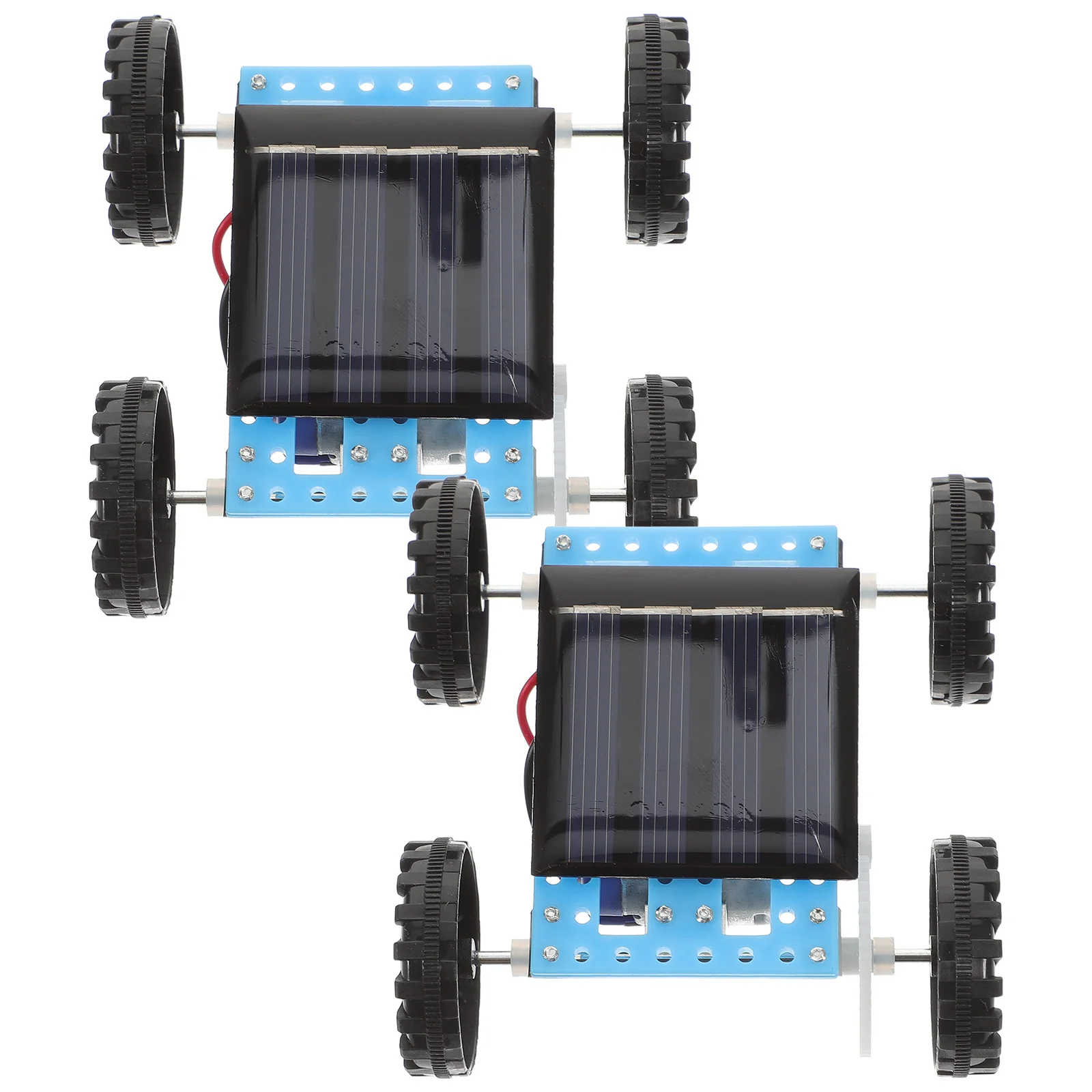 2 pçs movido a energia solar mini carro diy criativo aparelho educacional para crianças aprendendo montagem ciência diversão diy carro solar