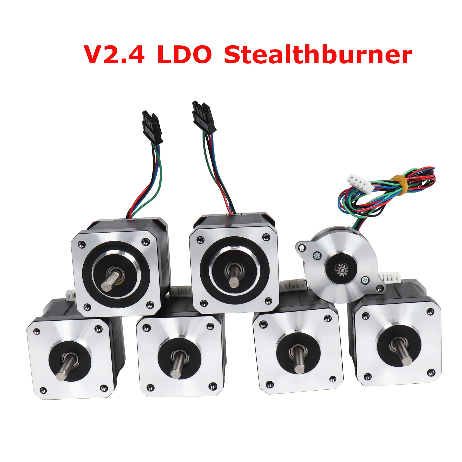 Blurolls Voron 2.4 LDO Motor kit Stealthburner NEMA17 42 Stepper Motor XYEZ Axis LDO-42STH48-2004AC(VRN) Motors Voron2.4 V2.4