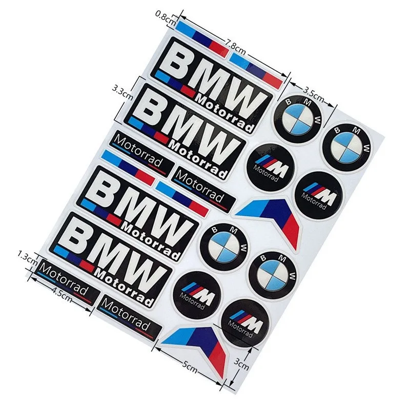 

BMW pattern sticker PVC reflective sticker suitable for all types of vehicles car motorcycle Decals