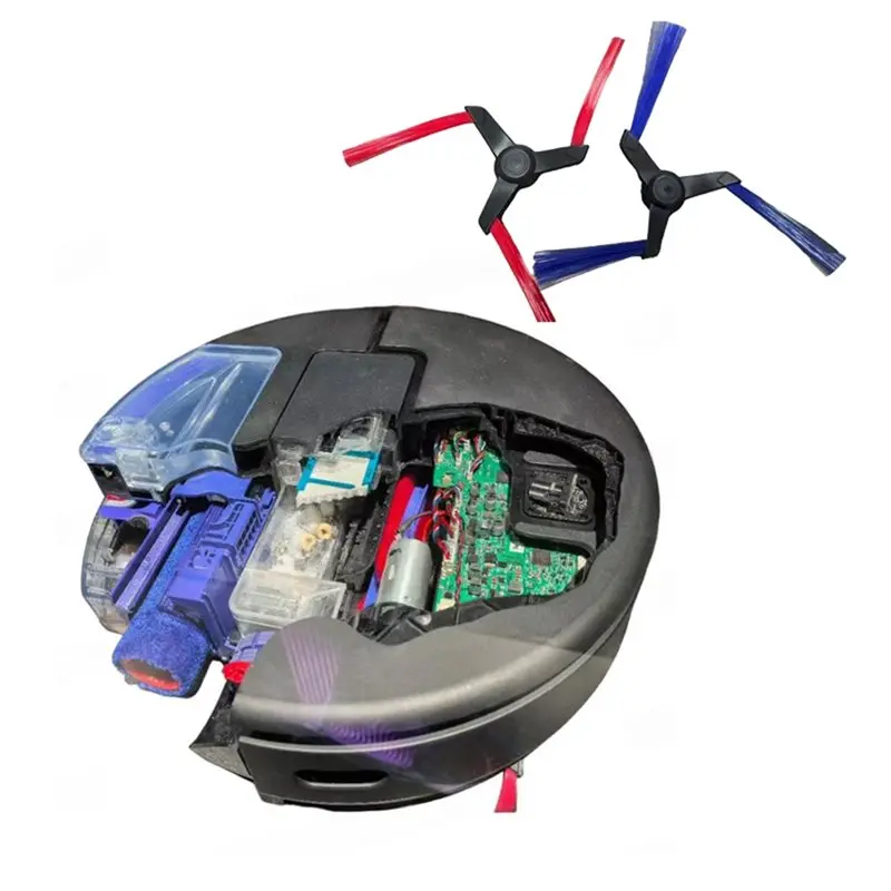 A55X-For Dyson Spot + Scrub AI Robot Vacuum Cleaner استبدال أجزاء-فرشاة جانبية للتنظيف الفعال