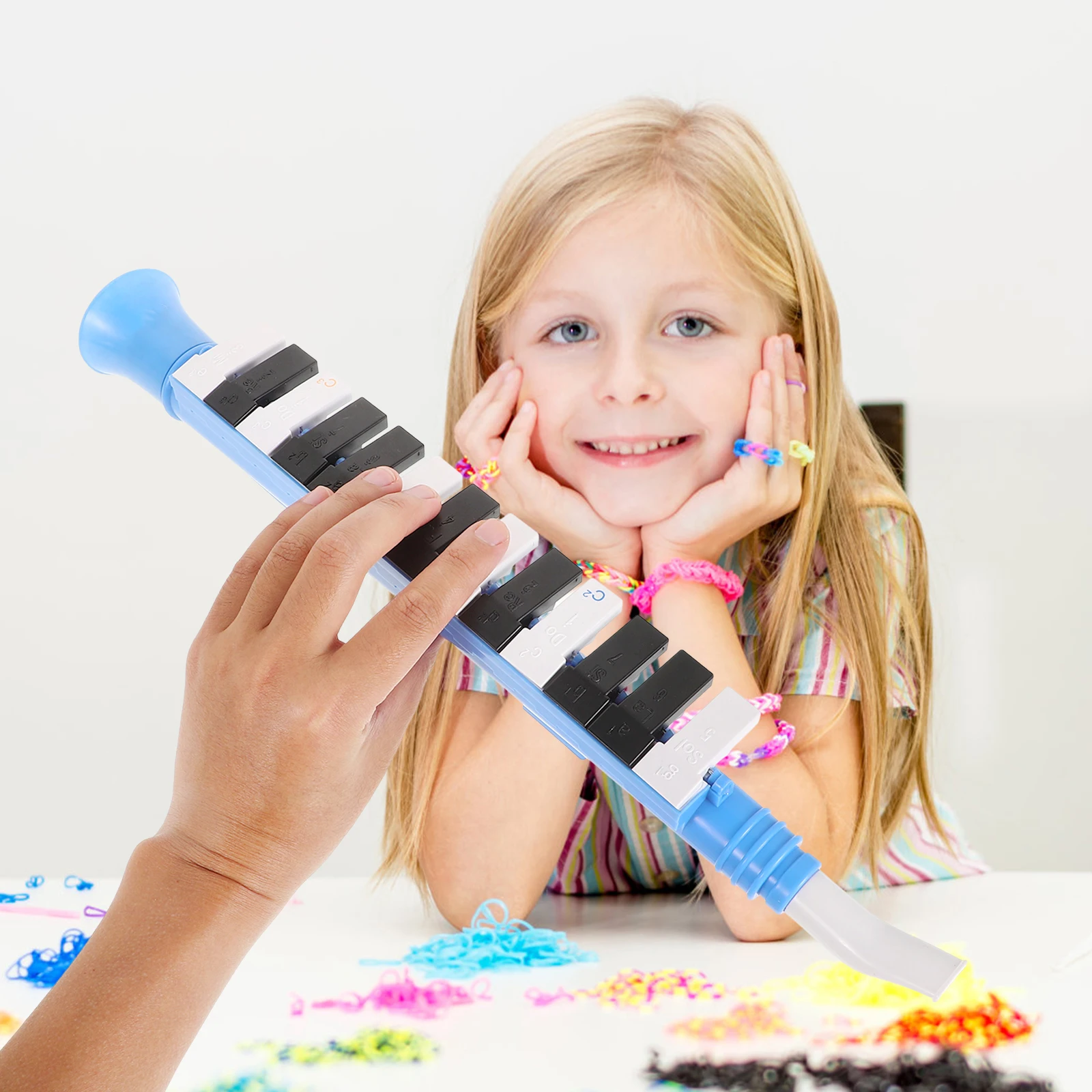 

Organ Toys Harmonica Mouth Children Kids Beginner Instruments Baby Musical Teaching Aids