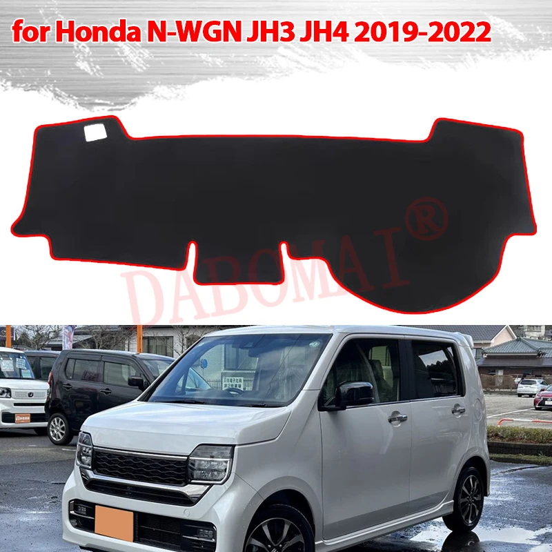 Para Honda N-WGN JH3 JH4 2019 2020 2021 2022, Cubierta para el Tablero del Auto, Alfombrilla para el Tablero, Protector Solar, Antideslizante, Accesorios Interiores