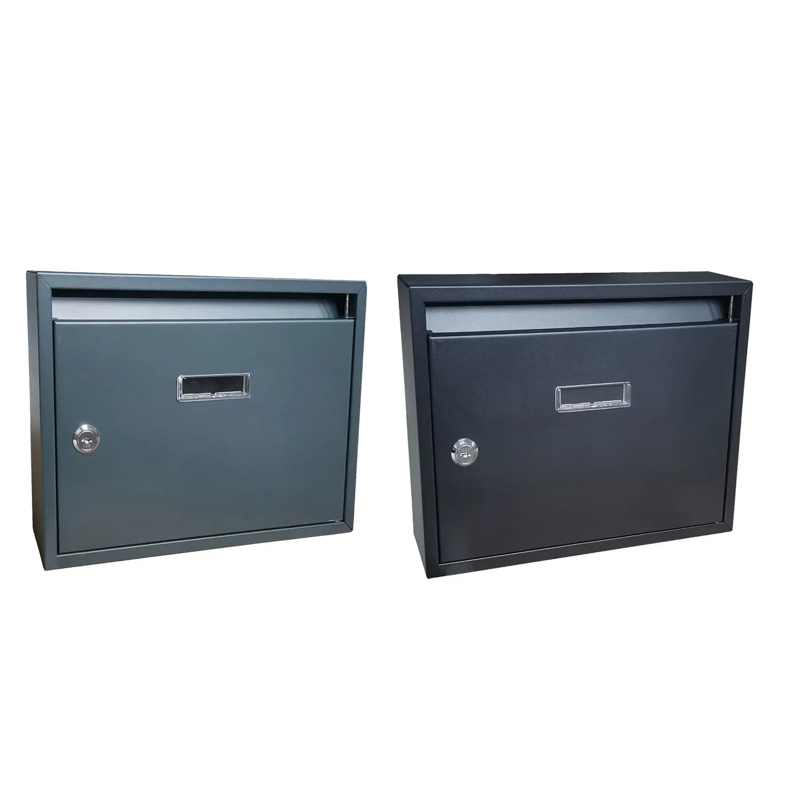 Combination Locking Mailbox Wall Mounted Deposit Suggestion Drop Box Secured