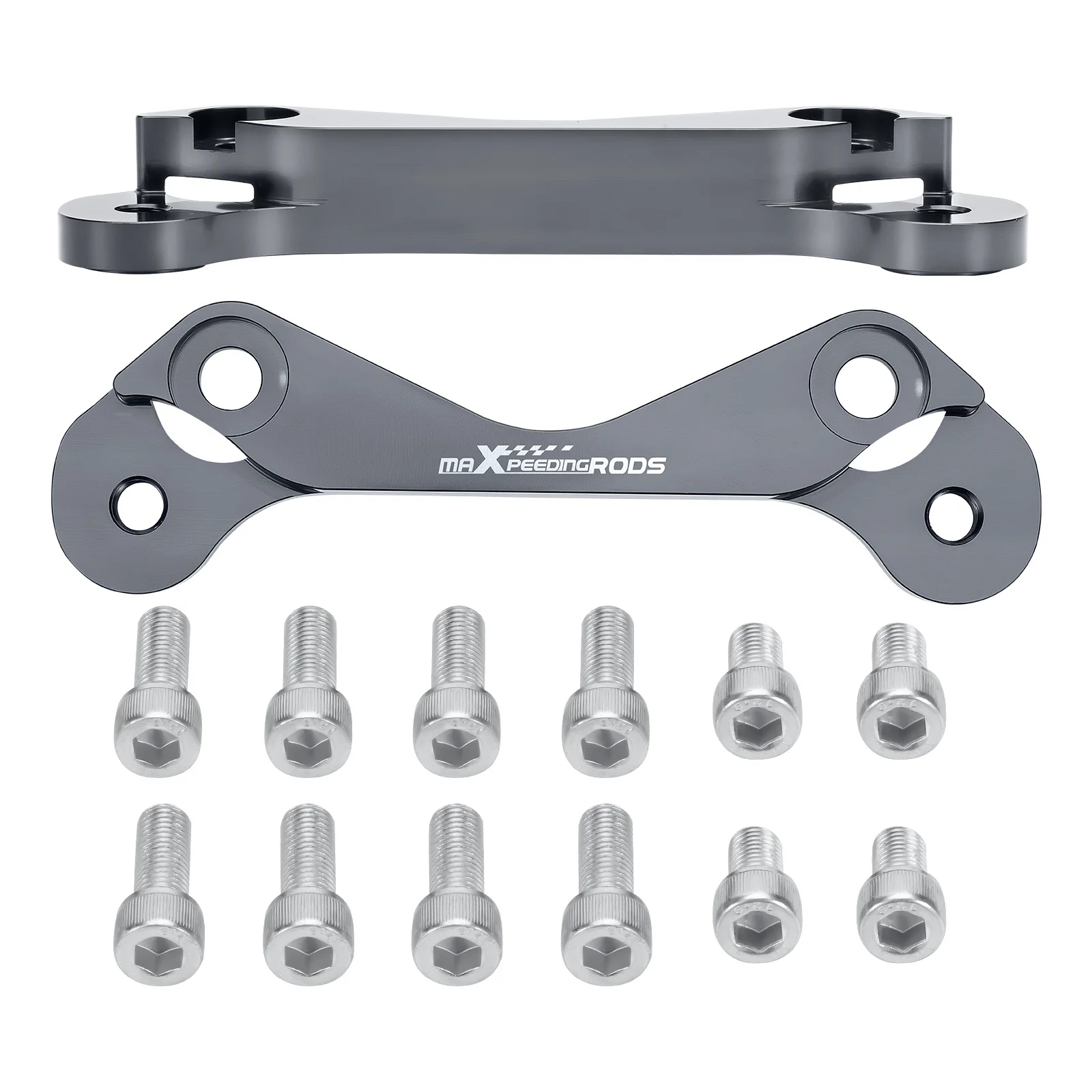 1 Pair Brake Caliper Adapters Kit For Subaru Impreza WRX FHI 2-Pot 2002-2005 Brake Caliper Conversion Brackets Brand New
