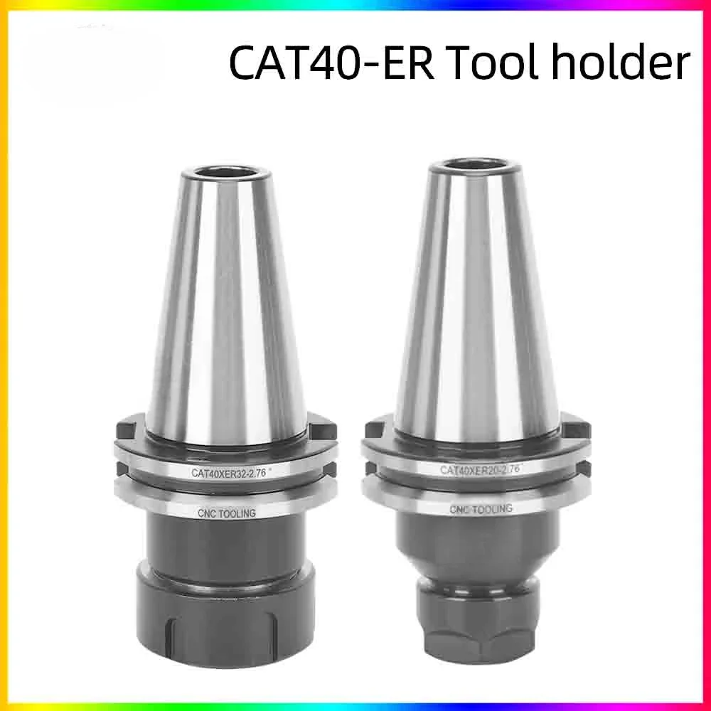 CAT40 ER16 ER20 ER25 ER32 ER40 Tool holder CAT ER CNC TOOL HOLDER CNC Milling Machine Center Collet Chuck Pull Stud Handle Shank