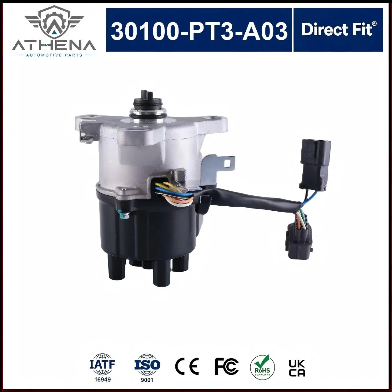 TD-31U TD-34U TD-58U 30100-PT3-A03 Ignition Distributor Assembly TD-31U For Honda Accord 2.2L F22A F22B Prelude 1990-1995 OBD1