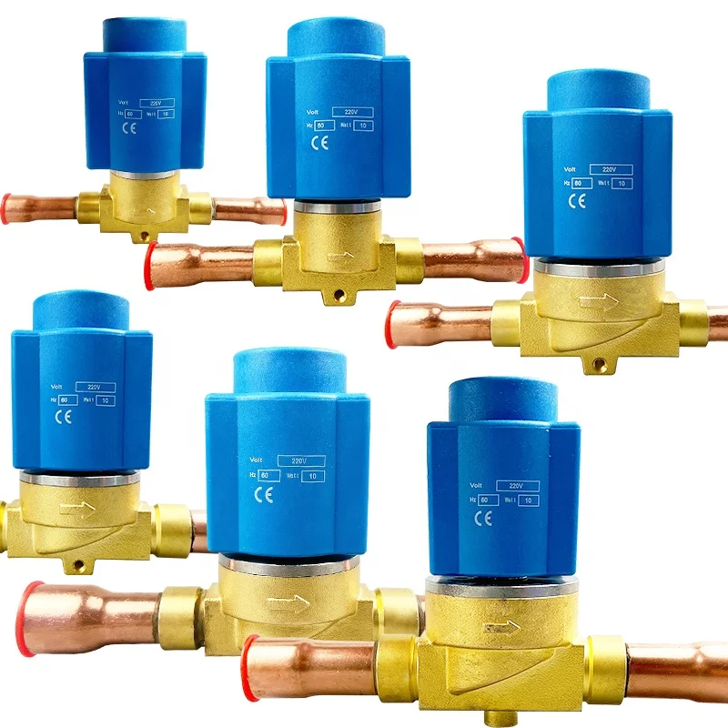 

Series Welding Brass Solenoid Valve Diaphragm Refrigeration Parts for Condensing Unit