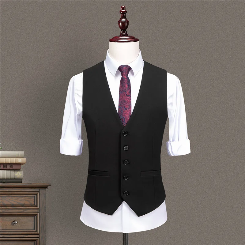 

Men's suits (shirts, vests) Korean-style slim business suits, custom groomsmen suits, groom wedding suits