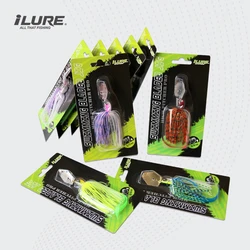 1szt Chatterbait Vibrating Fishing Lure Blade Metal Bait With Rubber Skirt Swimbait Wobble Dance Buzzbait for Bass Pike Swim Jig