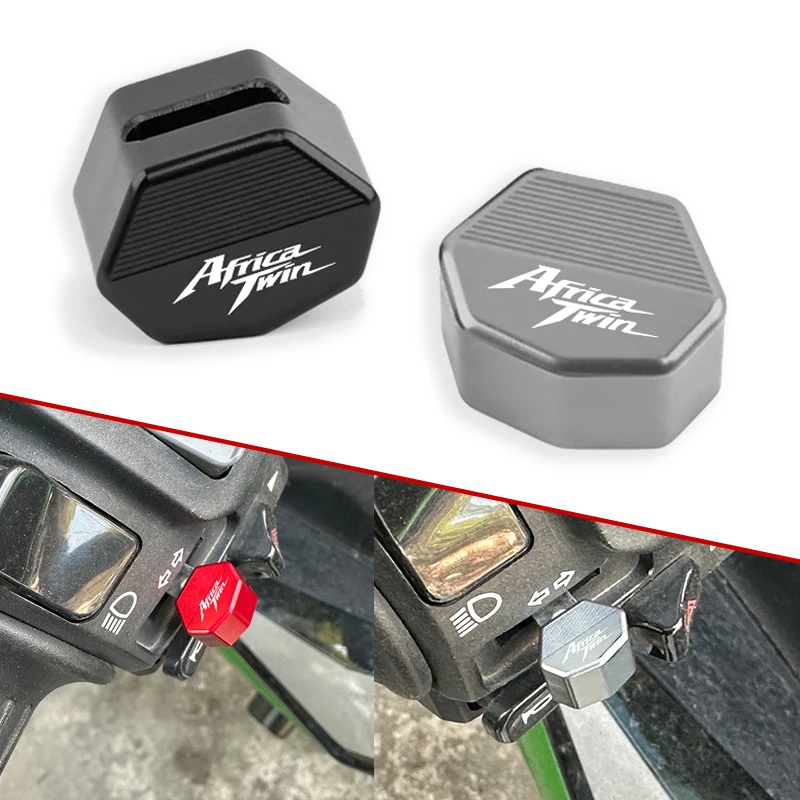 For HONDA Africa Twin CRF 1100L 1000L 1100 1000 L CRF1100L Accessories Motorcycle CNC Switch Button Turn Signal Switch Key Cap