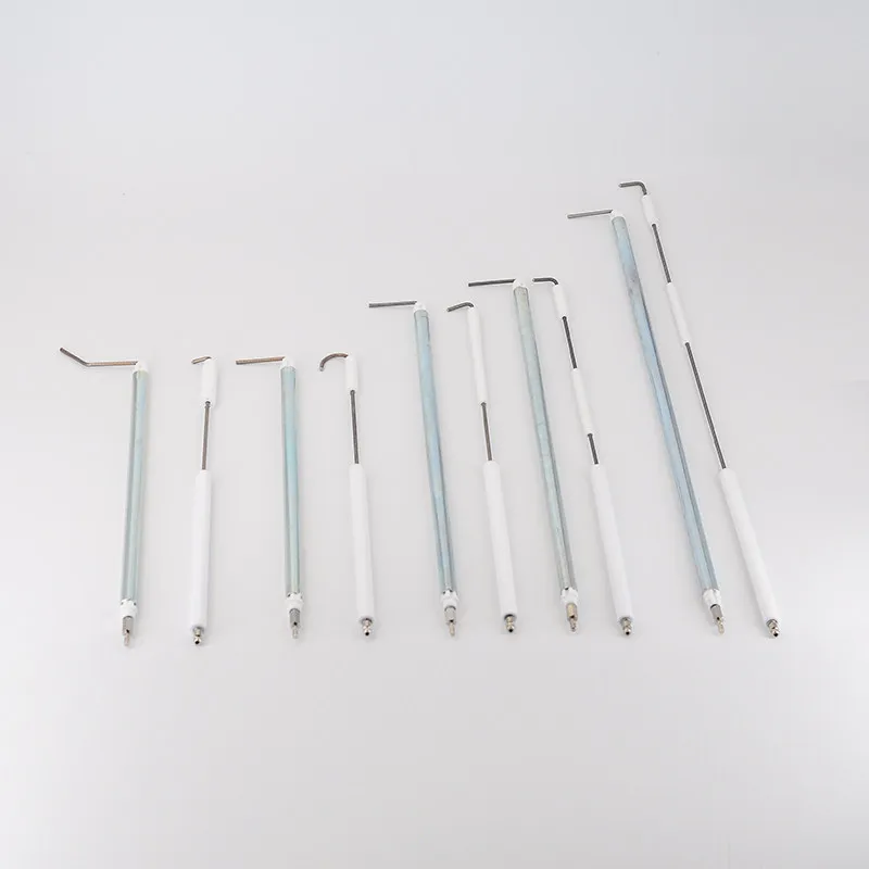 Flame Sensor Ignition Electrode Ceramic Igniter Needle Ion Rod for RS34/RS44/RS70/RS100 Burner Replacement Parts