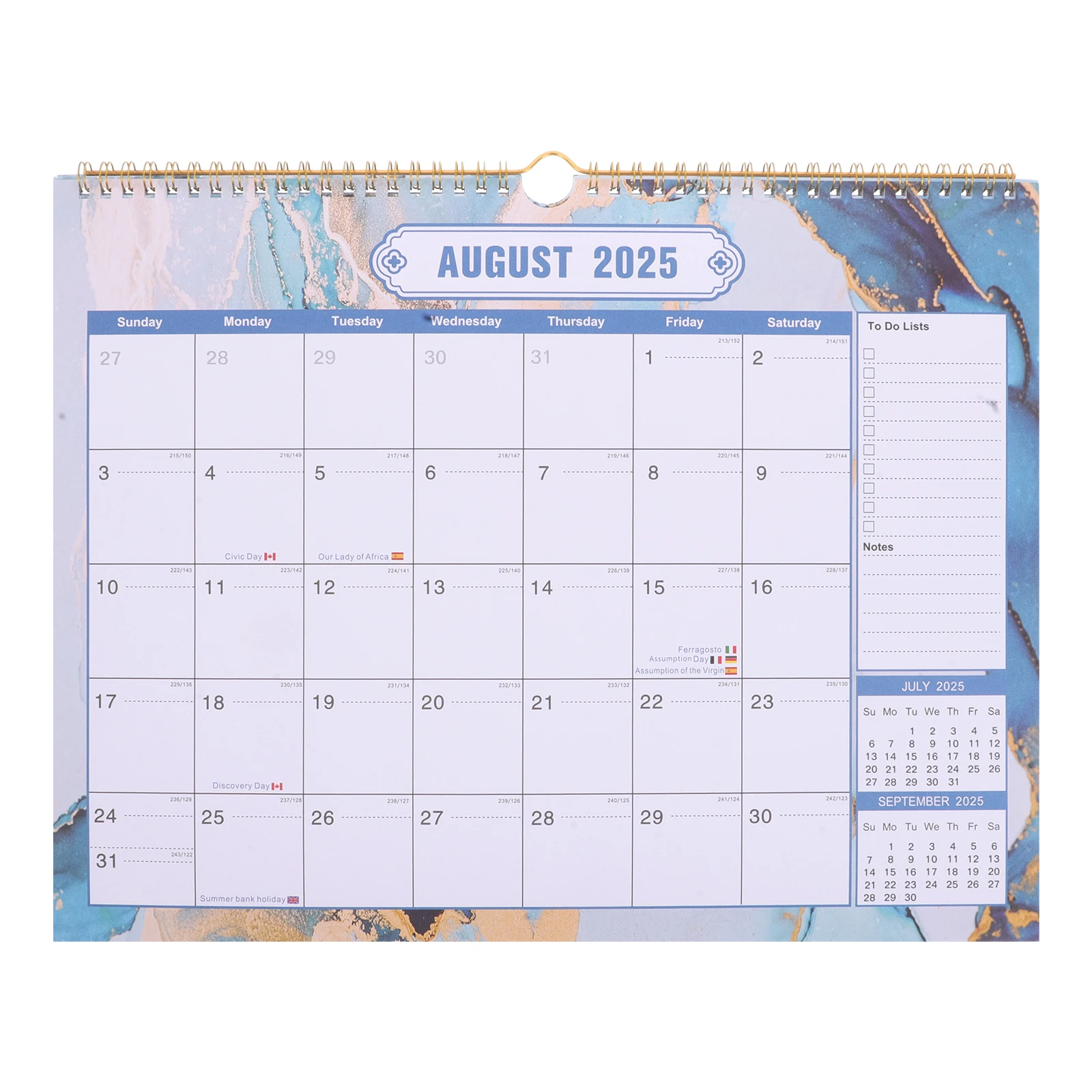 

Calendar 2025 New Year Supplies Annual Wall European and American Book Paper Event