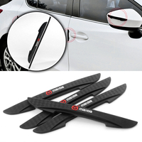 4Pcs Car Anti-Collision Bumper Strips Door Side Edge Protective Stickers For Mazda MS 3 6 BK GG GJ CX3 CX5 CX-8 MX5 Axela Speed