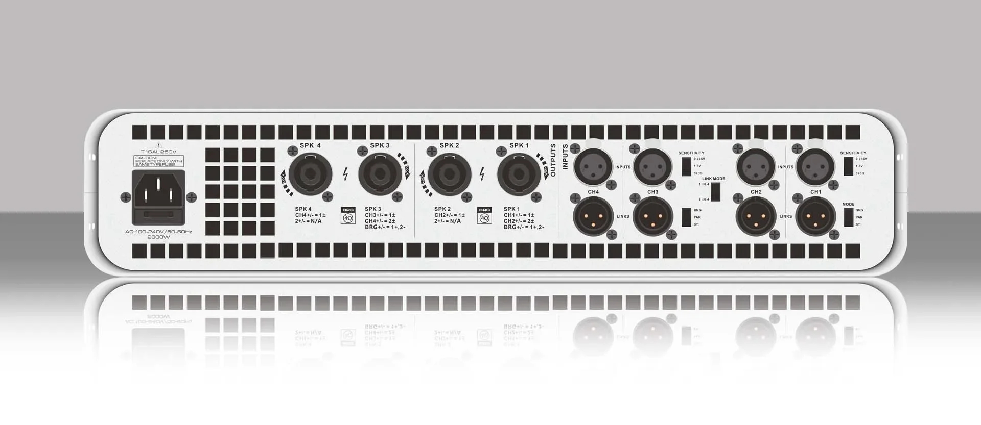 DJ4300 DJ4500 DJ4650 4-channel, power amplifier 4-channel rear amplifier