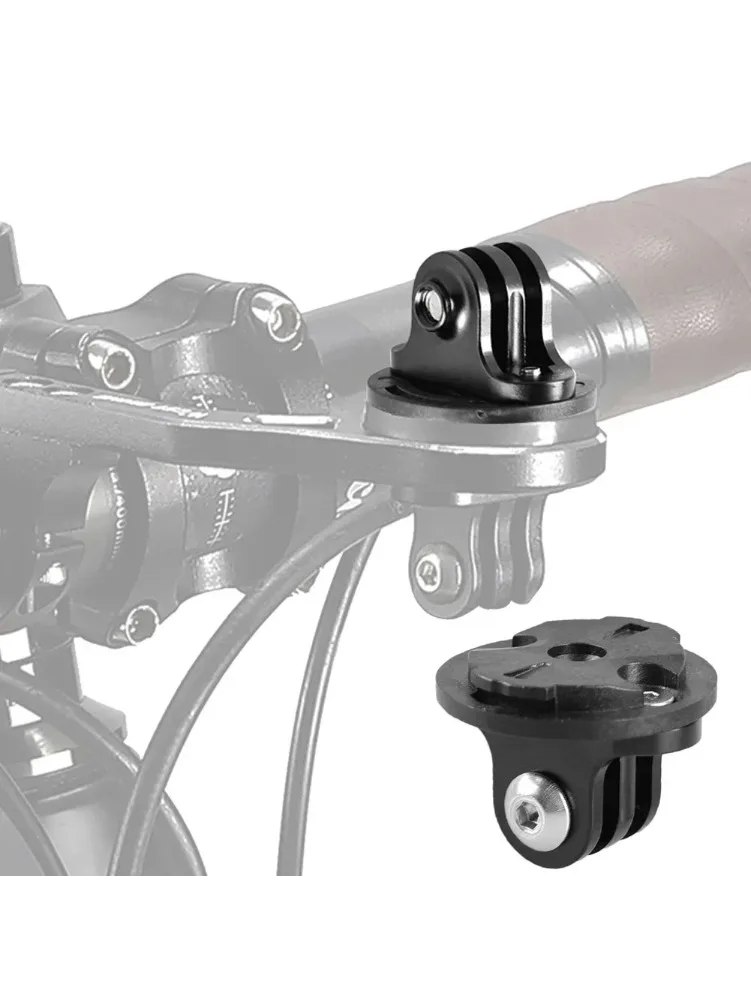 AliExpress enlee 1 Pcs Aluminum Bike Computer Mount Base For Garmin Go Pro Bicycle Light Camera Holder Stand Cycling Accessory Bracket