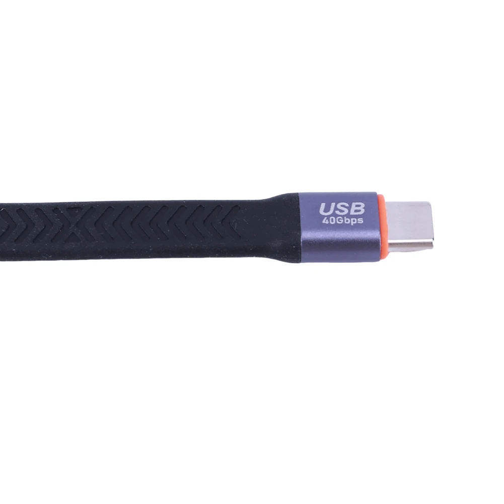 

PD100W Fast Charge Short USB Cord Wire Gen 2 40Gbps USB3.2 Fast Charging USB Short Data Cable Cord 8K 60Hz for SSD Camera Phone