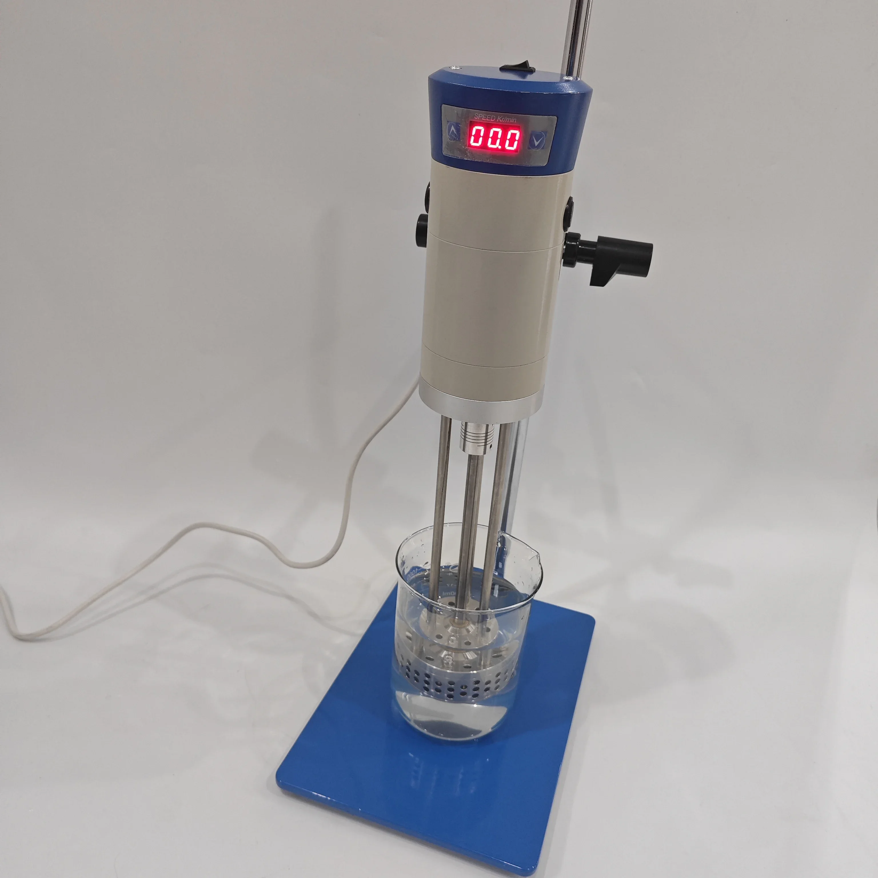 Miscelatore ad alto taglio con display digitale |   Emulsionatore per macchina emulsionante per dispersione 200-11000 giri/min 40 litri Capacità