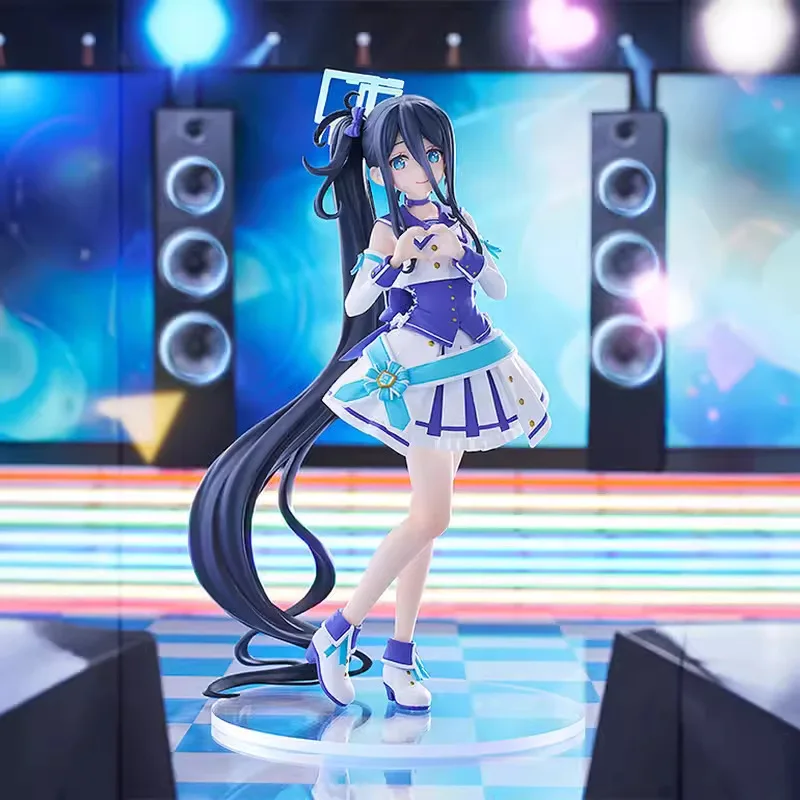 アニメブルーアーカイブ愛らしいユウカアリスミヤコミカヒジリアかわいいアニメフィギュアデスクトップ装飾コレクタブルモデルおもちゃ