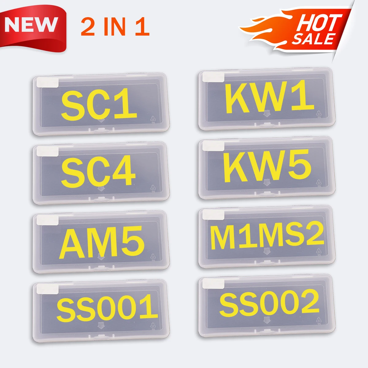 Locksmith Tools KW1 SC1 SC4 KW5 SS001 PRO SS002 PRO 2 IN 1 Tools