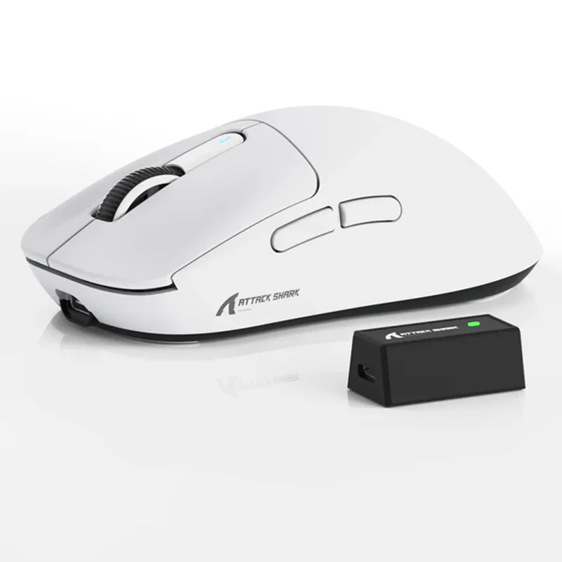 ATTACK SHARK X3PRO Wireless Gaming Mouse 8K PAW3395 59g Lightweight 26000DPI Tri-mode RGB Ergonomic For Laptop Gamer
