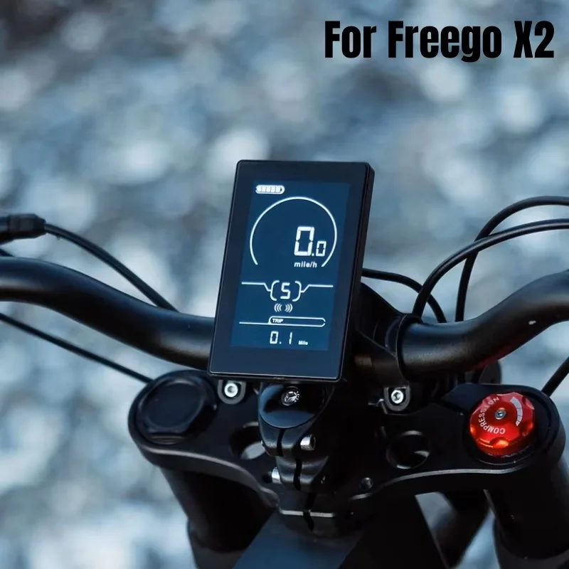 

X2 Electric Bike LCD Display Panel, Speedometer Cycling Computer for X2 Pro Electric Bicycle Instrument