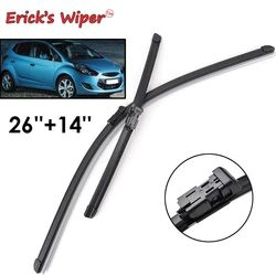 Erick's Wiper LHD Front Wiper Blades For Hyundai IX20 2010 - 2020 Windshield Windscreen Clean Window Car Rain Brushes 26