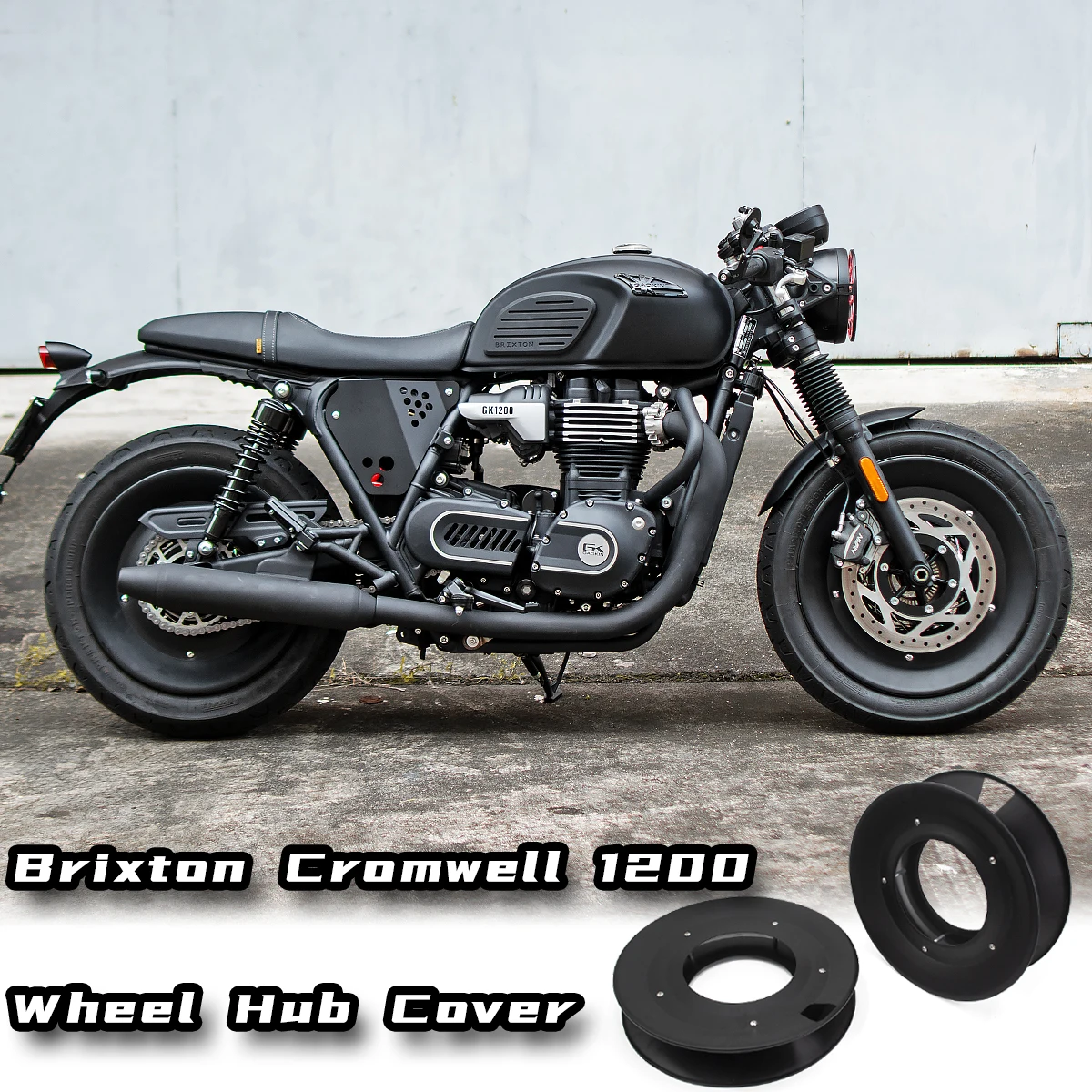 Modified Motorcycle Wheel Rim Hub Center Cap Cover for Brixton Cromwell 1200 Tire Accessory