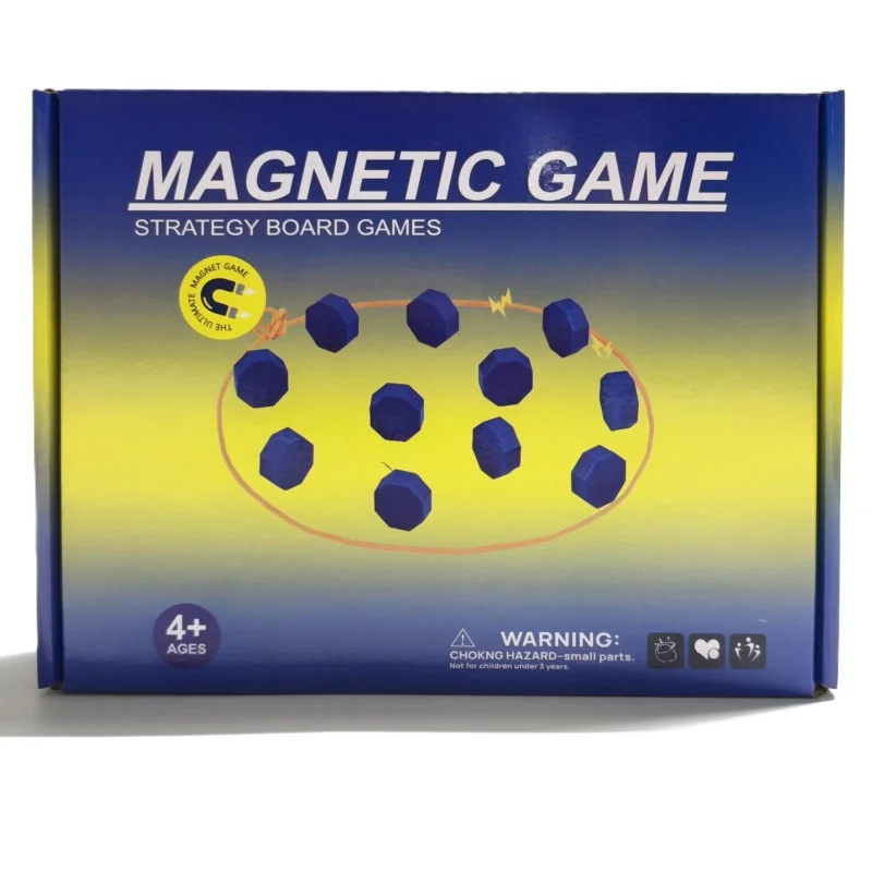 

Magnet Game with String - Magnetic Chess Game Kollide for Family, Party, Travel and Camping Puzzle Strategy Game