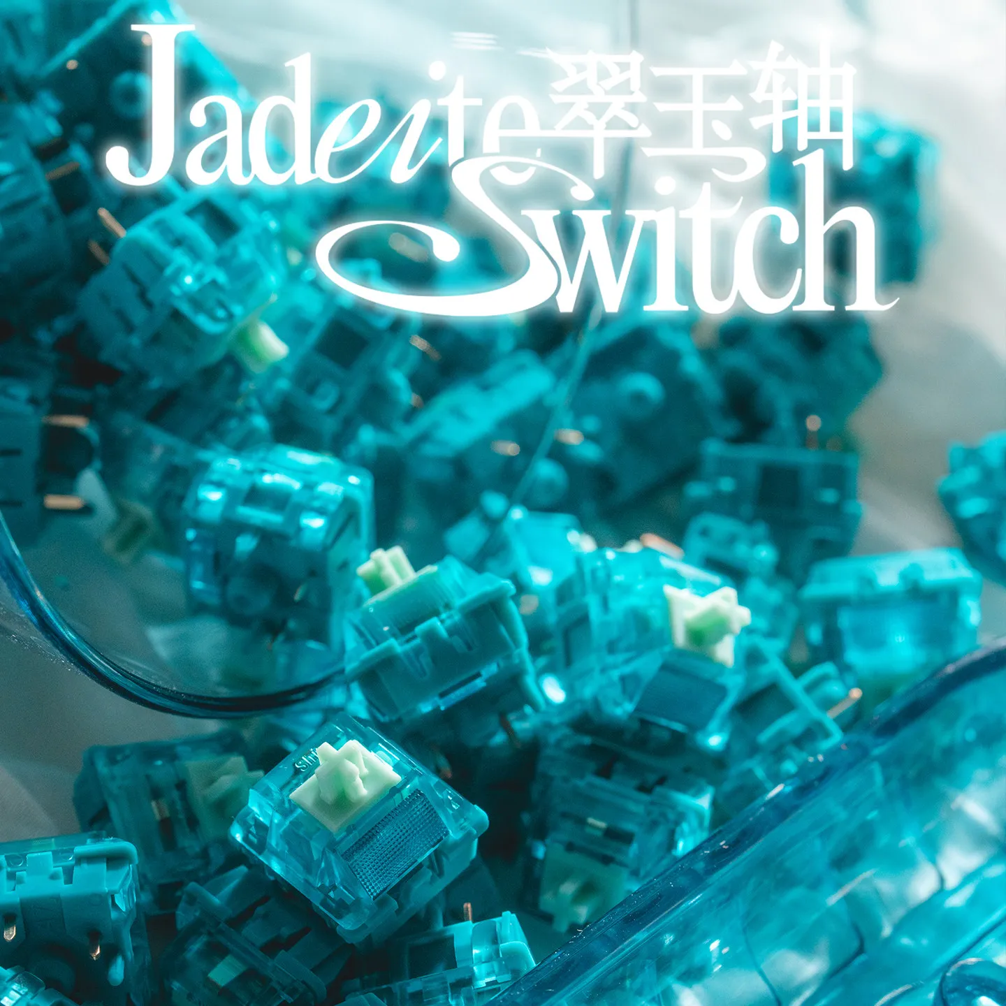 Jadeite Switch Linear Switch Hot-swappable Customize Game Factory Lubricated 35gf/45gf Mechanical Keyboard Accessories Gift DIY