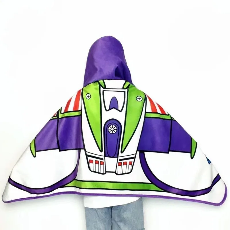 Disney Buzz Lightyear Alien Lotso animation peripheral cartoon print student nap blanket air-conditioned room cloak warm cloak