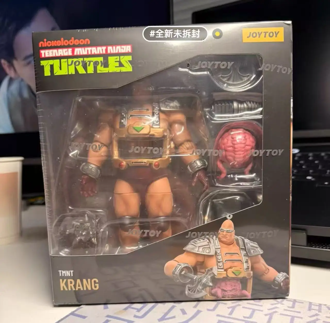 【ZW】JOYTOY 1/18 Action Figure TMNT-Krang