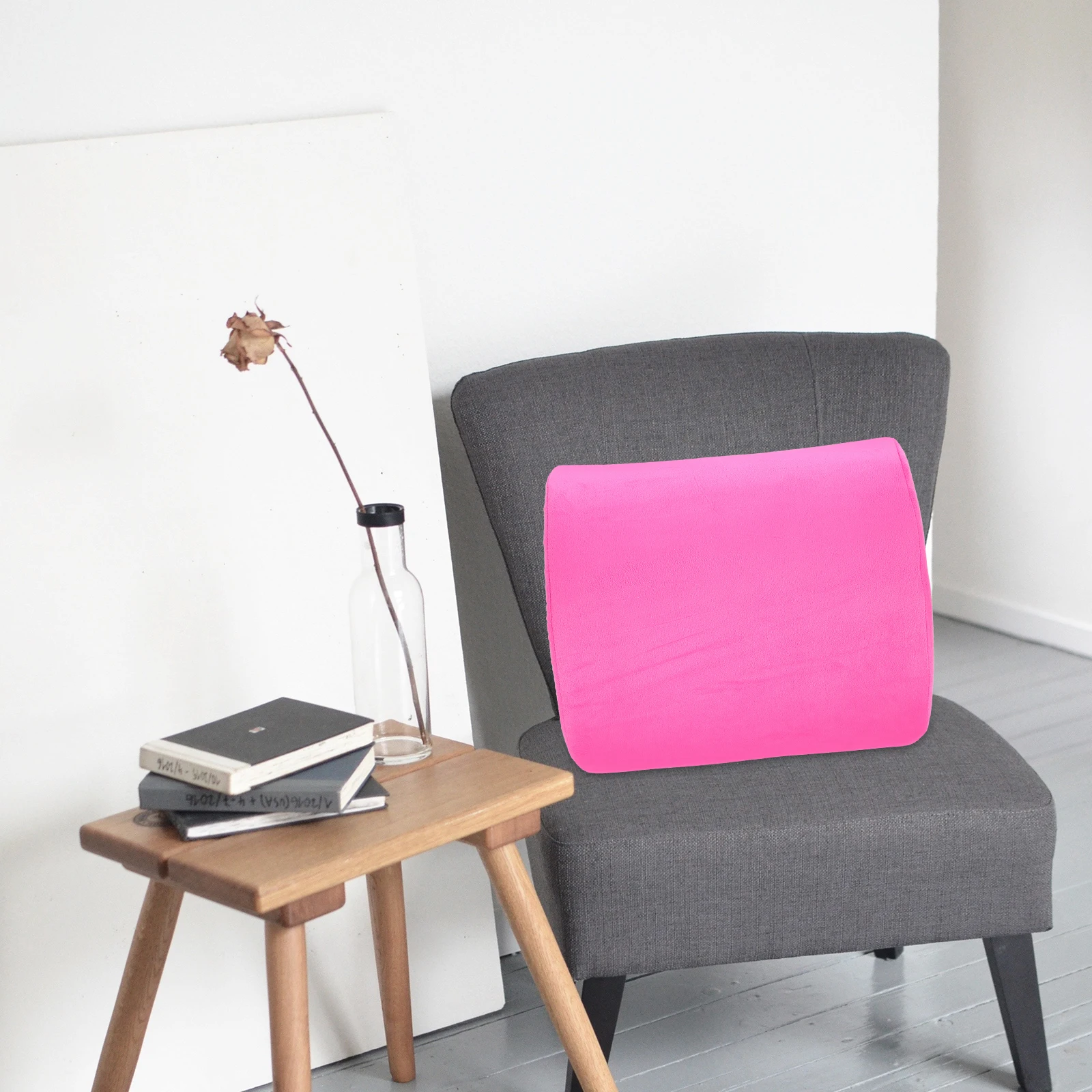 

Memory Foam Lumbar Support Pillow Office Chair Car Seat Couch Pregnant Women Pink Ergonomic Back Cushion Comfortable Pressure