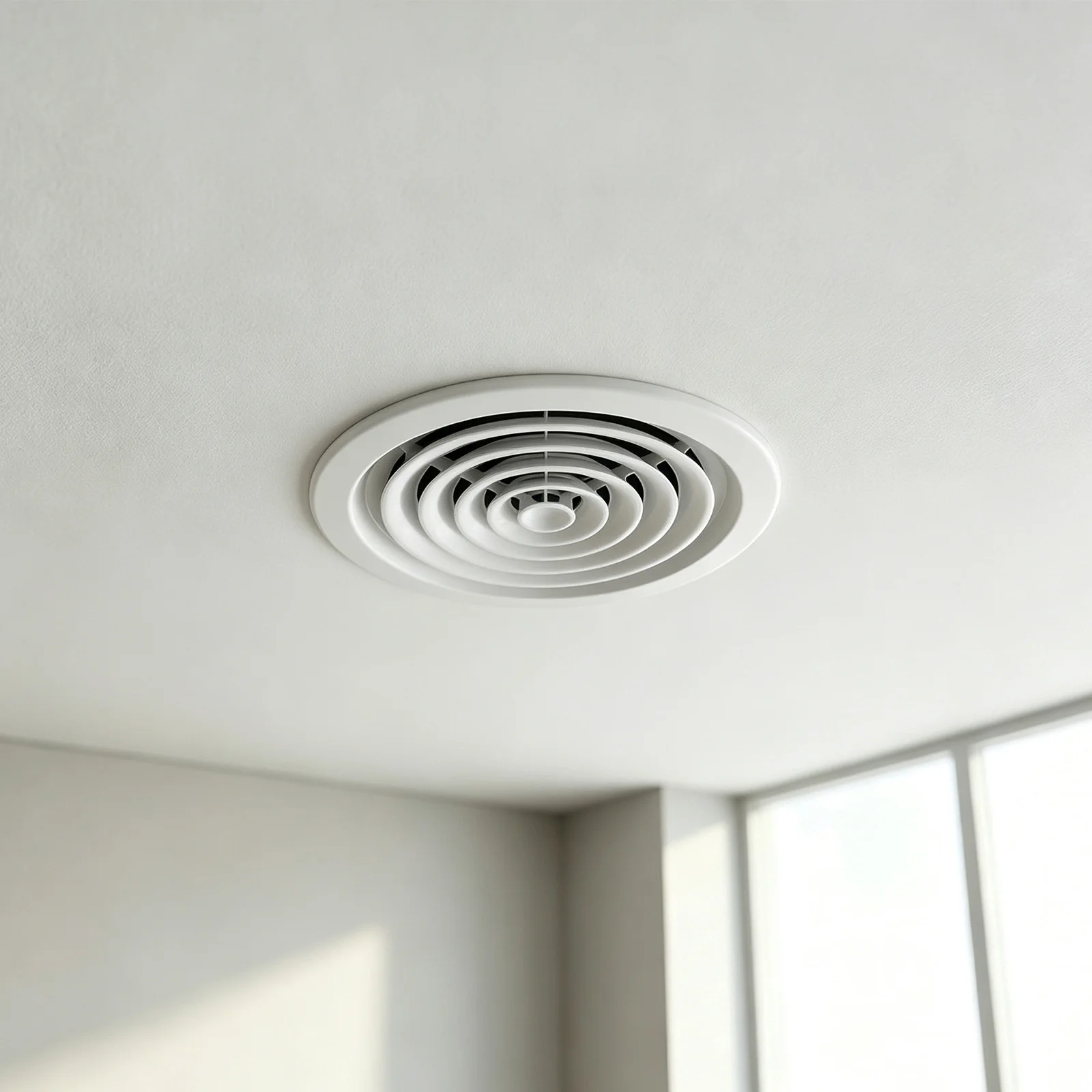 Clean Look for exhaust Vent Cover Round Air Vent ABS Material Construction Easy To Install Efficient Ventilation