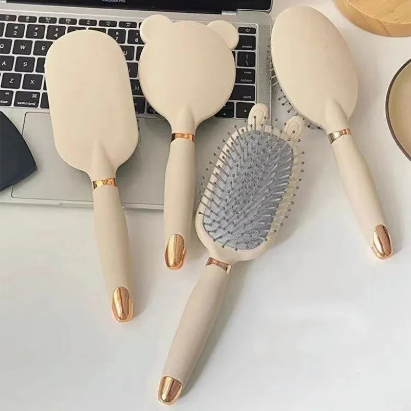 Cute Comb Anti Static Exhaust Air Cushion Comb Home Women Hair Long Curling Fluffy Air Bag Comb Head Massage Comb