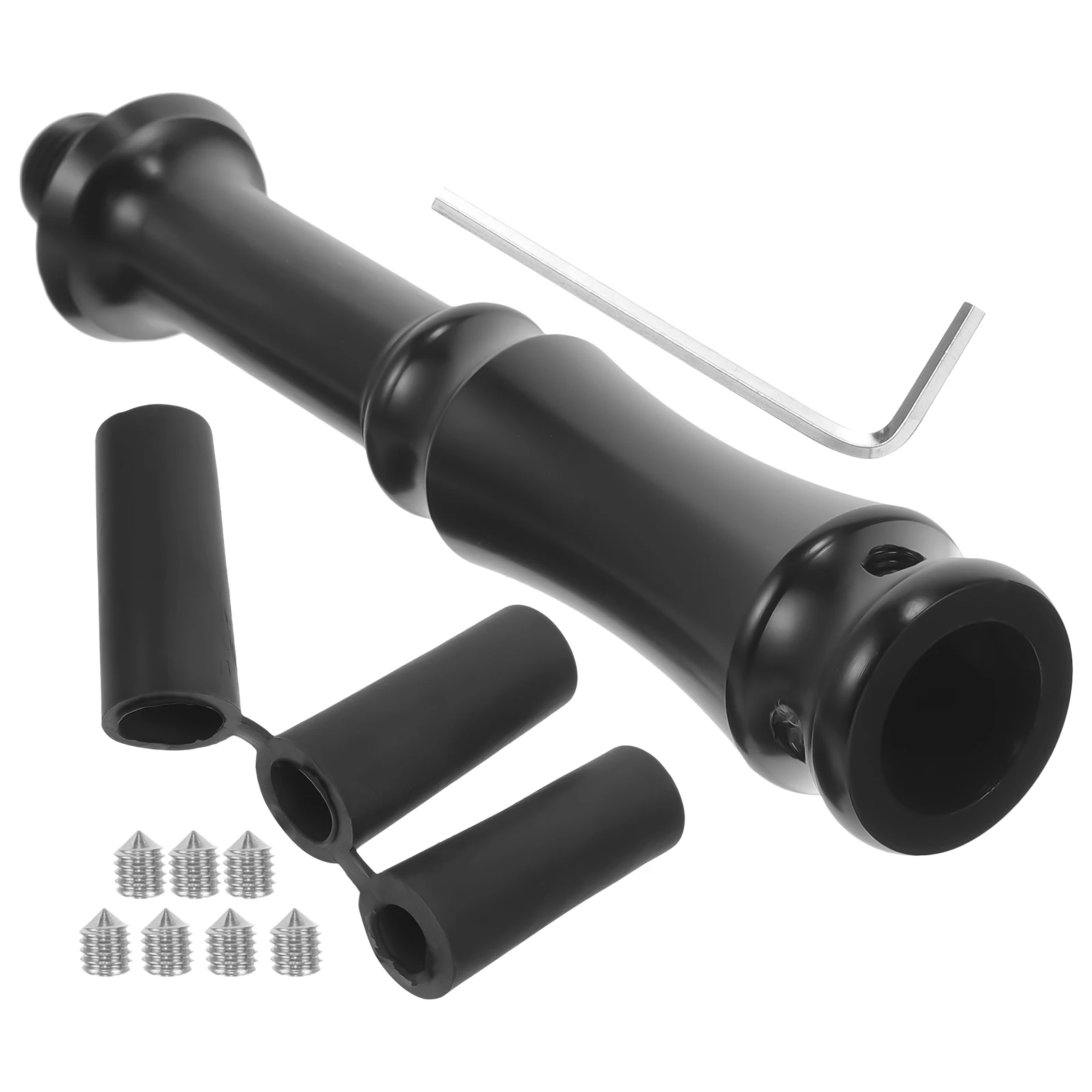 

Aluminum Alloy Gear Extension Lever Manual Lengthen Rod Compatible Car Models Enhance Driving Experience Shift Knob