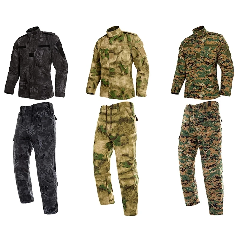 Military Uniform Camouflage Suit Tactical Military Airsoft Paintball Equipment Multicam Outdoor Cycling Training Combat Suits