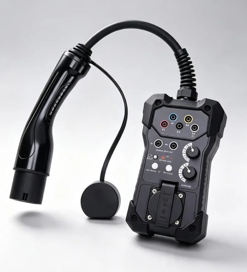 EVSE Tester Adapter, Voltage Tester for EV Charging Station, Compatible with Multimeters & Oscilloscopes