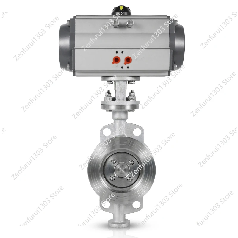 

Pneumatic Hard Seal Stainless Steel Wafer Butterfly Valve D673W-16P, Quick Cut-Off Valve