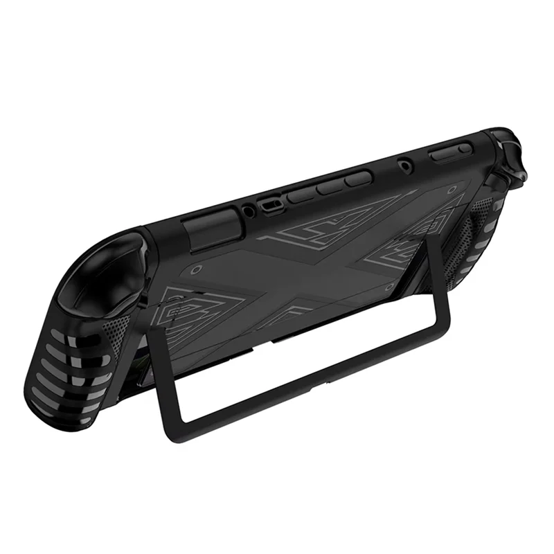 Étui de protection complet pour Switch 2, support de poignée, couverture arrière de Type fendu avec béquille, jeu anti-rayures
